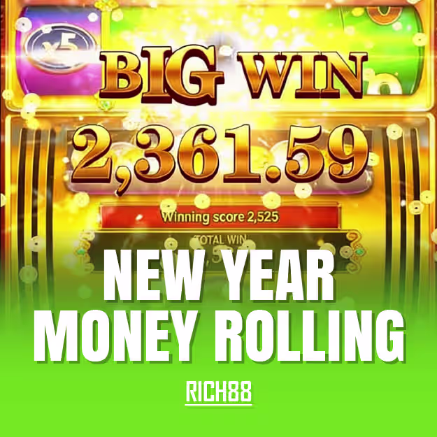 New Year Money Rolling